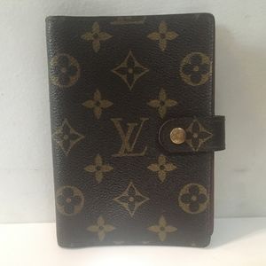 Louis Vuitton Small Ring Agenda Cover Monogram